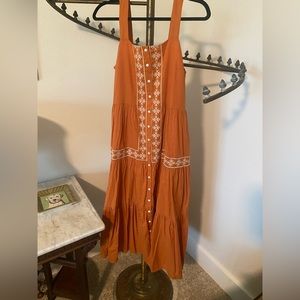 Small Orange Madewell Dress